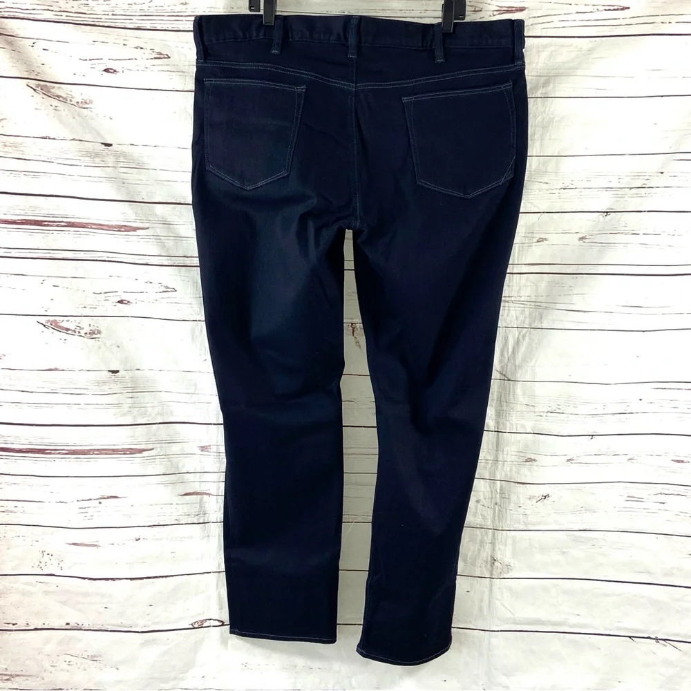 Banana Republic The Traveler Jeans Men‎ 42x32 Slim Fit Stretch Blue Denim.